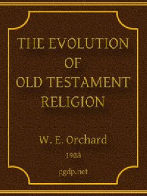 [Gutenberg 45952] • The Evolution of Old Testament Religion